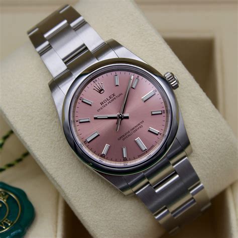 rolex op 28 pink|rolex oyster dial colors.